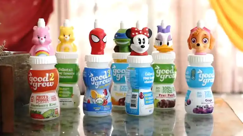 the Good2grow character top fits rubbermaid juice box! Juice box hack